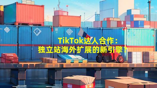 TikTok达人合作：独立站海外扩展的新引擎？